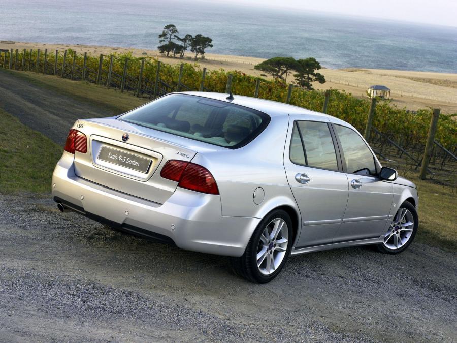  Saab 9-5 Aero Sedan 2005 года  (UK) (фото 4 из 11)